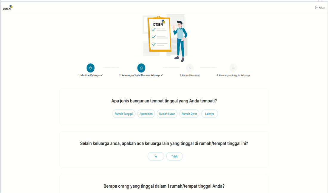 cara perbarui data dtsen