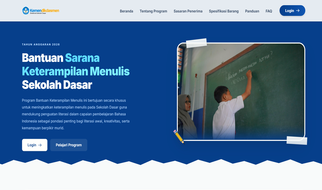 Simenulis Kemendikdasmen 2026