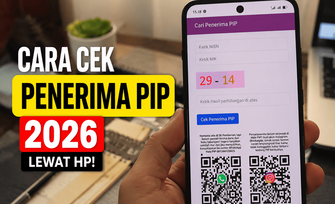 cek penerima pip